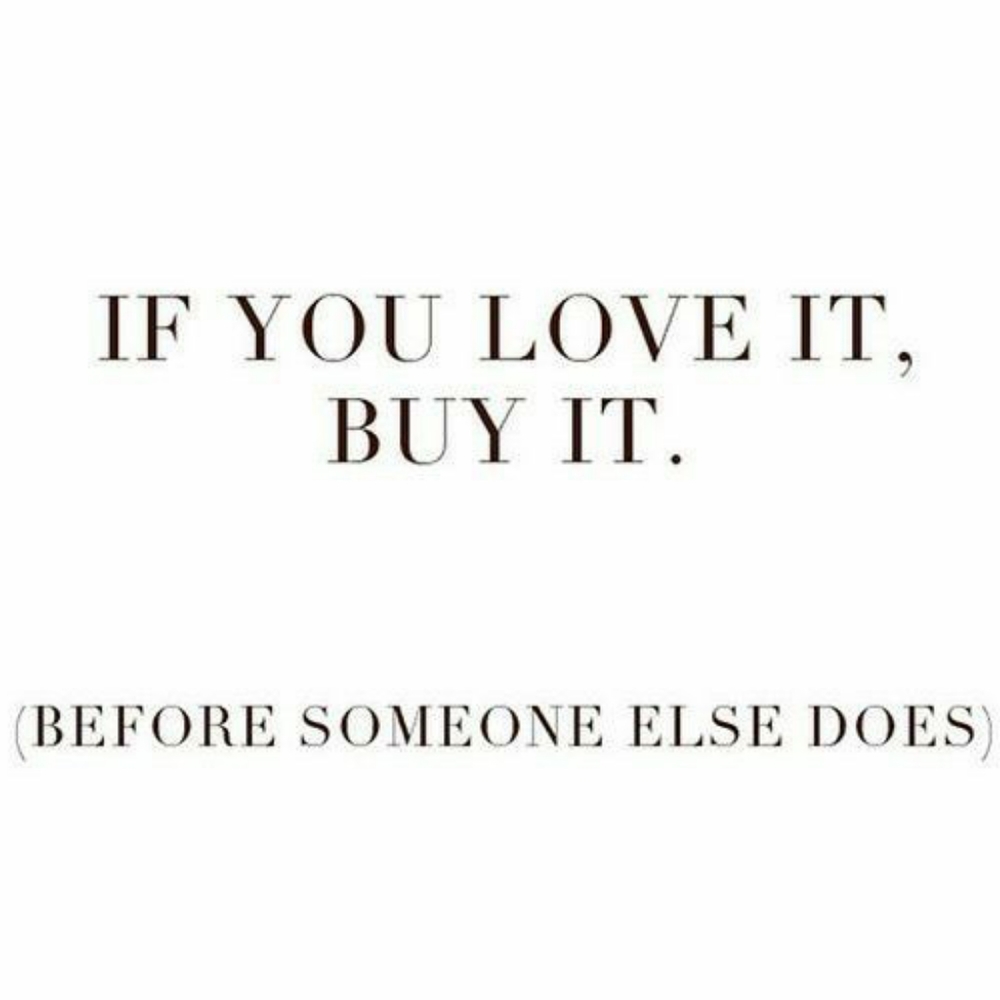 Love it? Buy it!!